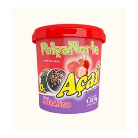 Acai mix com morango polpa norte 1.02kg