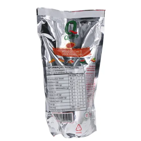 Molho Tomate Quero Parmegiana Sachê 300g 
  360-16