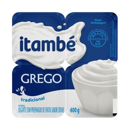 IOGURTE ITAMBE GREGO TRADICIONAL 400G