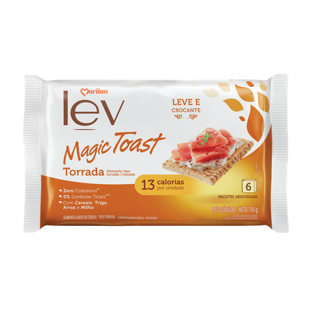 Torrada marilan magic toast tradicional 110g