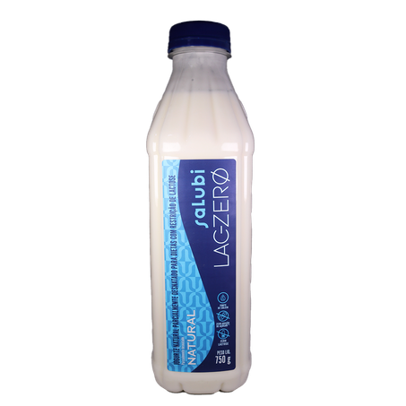 IOGURTE NATURAL ZERO LACTOSE 750G - SALUBI