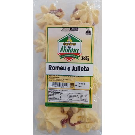 Biscoito caseiros da nona romeu e julieta 200g