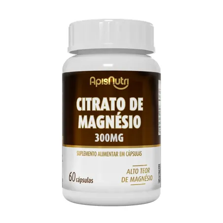 CITRATO DE MAGNÉSIO 300MG 60CAPS