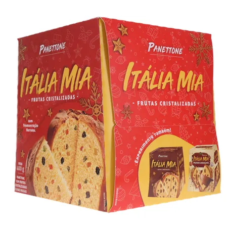 PANETONE ITALIA MIA 400G FRUTAS 360-23