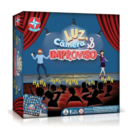 JOGO ESTRELA LUZ CAMERA IMPROVISO UN