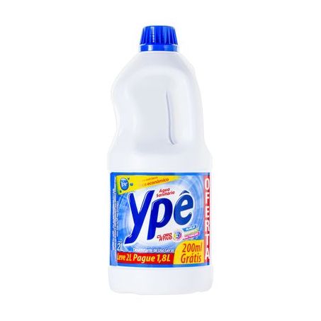 AGUA SANITARIA YPE LV 2 PG 1,8L