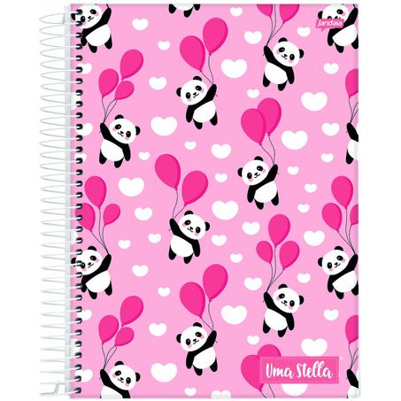 CADERNO JANDAIA CD ESPIRAL UNIV STELLA 80 FLS      360-1