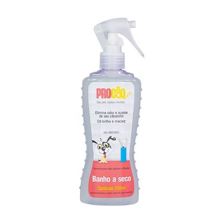 Shampoo cães banho seco procão 500ml