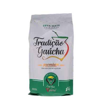 ERVA-MATE TRADIÇÃO GAÚCHA VALÉRIO PREMIUM PACOTE 1KG  360-18
