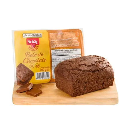 Bolo Chocolate Sem Glúten Schar 200g 360-1