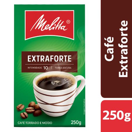 CAFÉ TORRADO E MOÍDO EXTRAFORTE MELITTA 250G