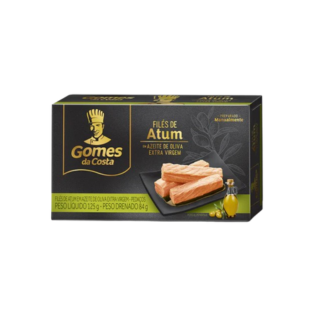 Filé atum azeite oliva gomes da costa 125g