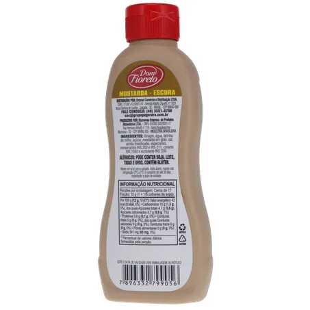 Mostarda dom fiorelo escura 200g 360-19
