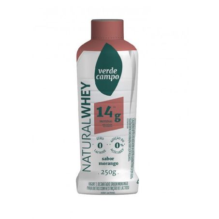 IOG VERDE CAMPO WHEY MORANGO 21 250G
