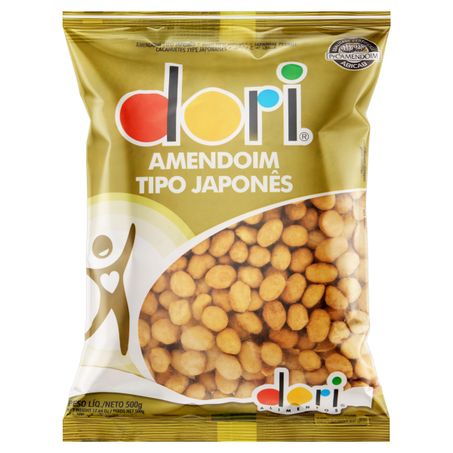 AMENDOIM JAPONÊS DORI PACOTE 500G