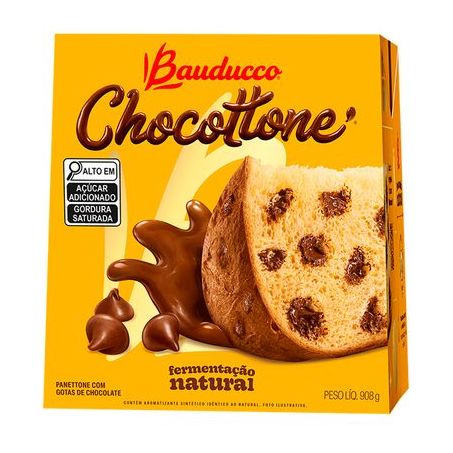 Chocottone Bauducco Embalagem 908G