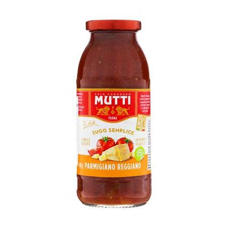 MOLHO MUTTI TOMATE 400G PARMEGIANO REGIANO