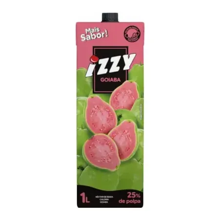 Néctar De Goiaba E Maçã Izzy Caixa1L