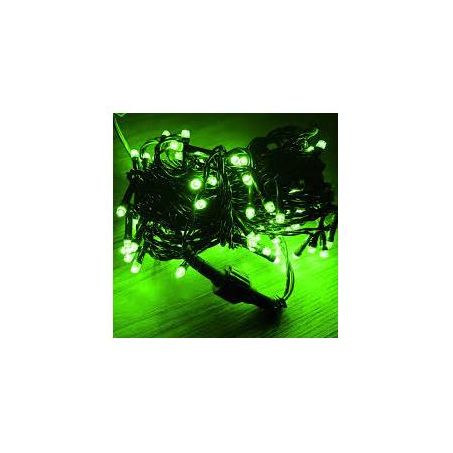 ENFEITE NATAL PISCA 100 LED VERDE FIXO 10M 89003  