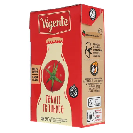 TOMATE TRITURADO IMPORTADO DA ARGENTINA VIGENTE TP 500G 360-22