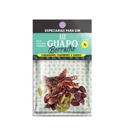 LO GUAPO BORRACHO CARDAMOMO CRAMBERRY HIBISCO 7G