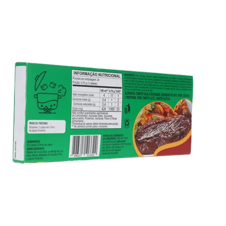 CALDO DE CARNE EM CUBO APTI CAIXA 114G 360-14