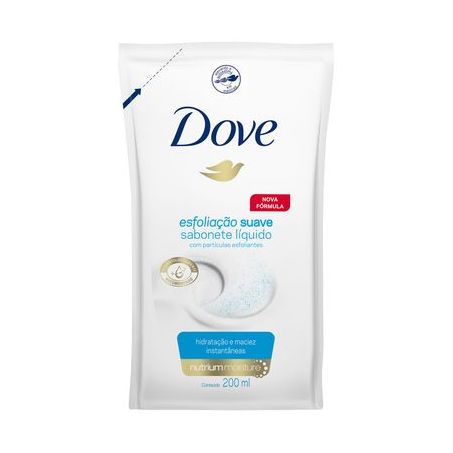 Sabonete Líquido Dove Esfoliação Suave 200M