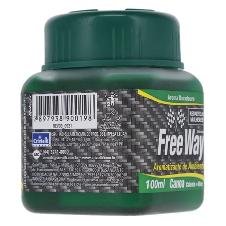 Aromatizante free way col.men 100ml 360-12