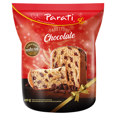 Panettone parati chocolate sache 400g