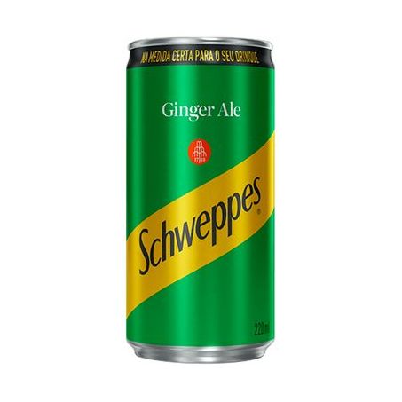 Refrigerante Schweppes Ginger Ale Lata 220ML