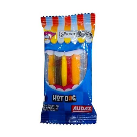 BALA AUDAZ GUMMY MANIA 15G HOT DOG