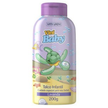 Talco para calçados vini lady lavanda 180g