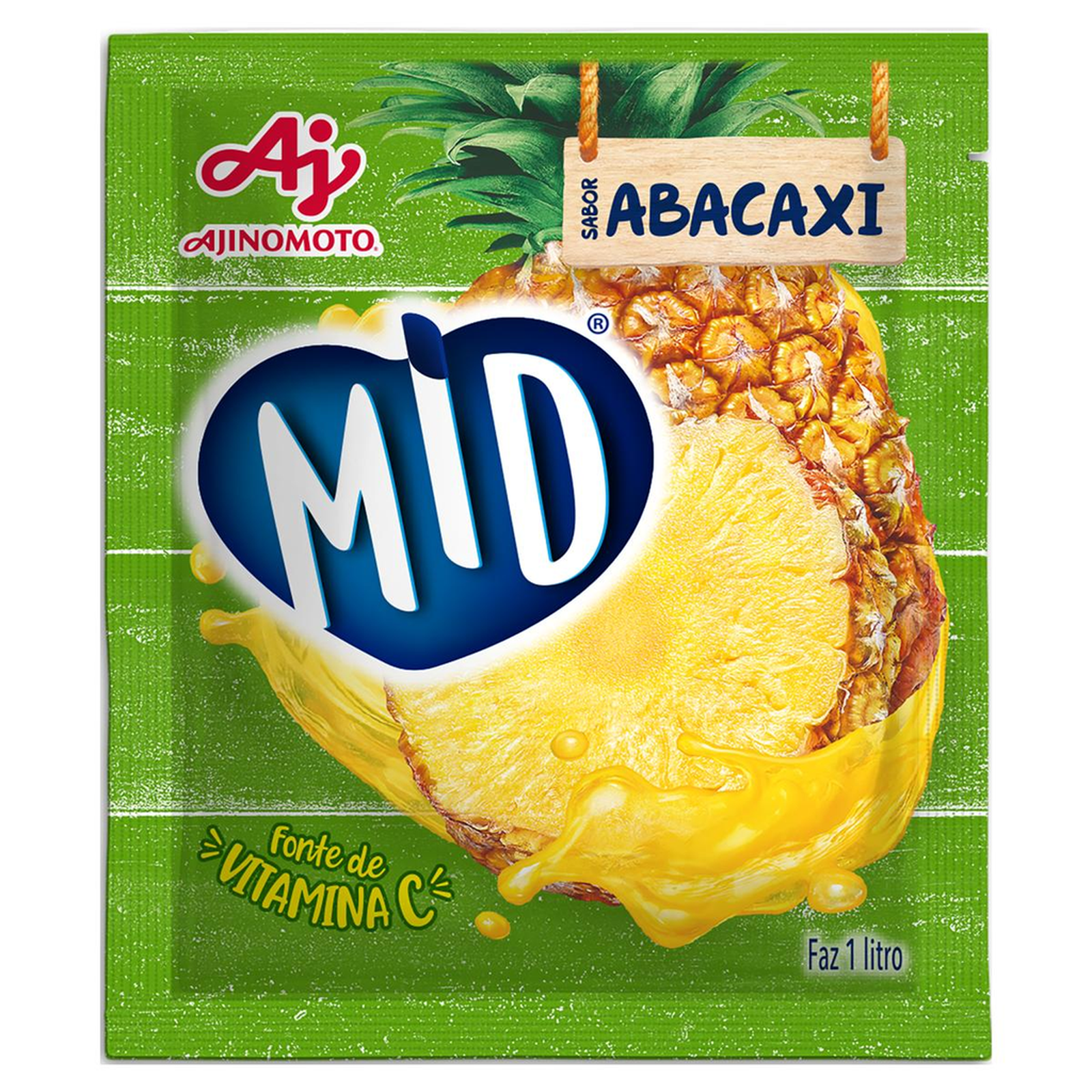Refresco em Pó Mid 20g - Abacaxi