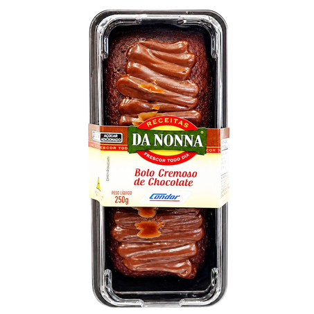 Bolo da Nonna 250g - Cremoso - Chocolate