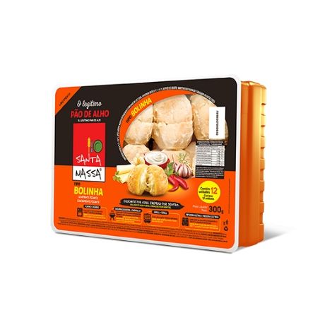Pao de alho santa massa b.picante 300g