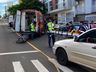 Atropelamento deixa idoso ferido no centro de SMOeste