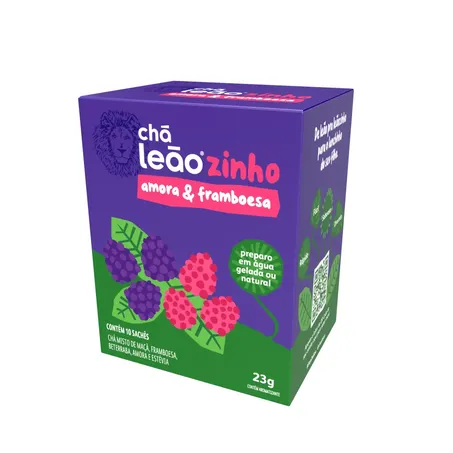 Cha Leao 10saq Inovacao Kids Framboesa Amora 360-5