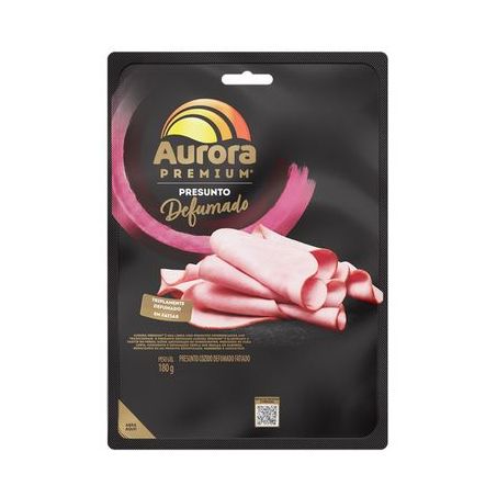 PRESUNTO DEFUMADO FATIADO AURORA PREMIUM PACOTE 180G