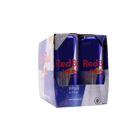 Energetico red bull trad 250ml 6un 360-42