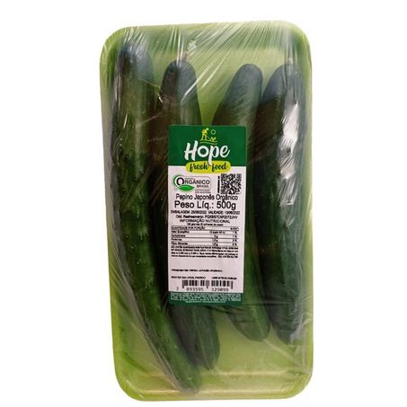 Pepino Japones Orgânico Hope 500g