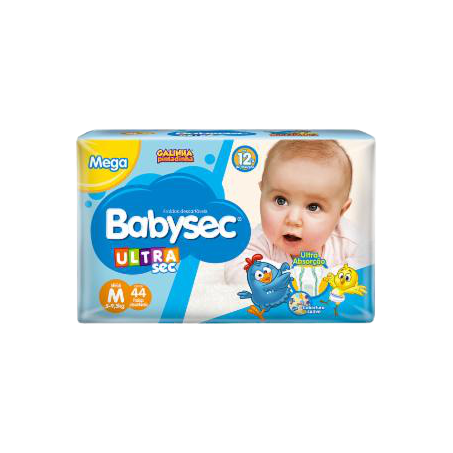 BABYSEC FRALDA ULTRA SEC MEGA M 38