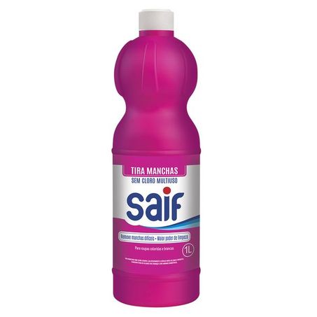 Tira manchas sem cloro multiuso saif 1l