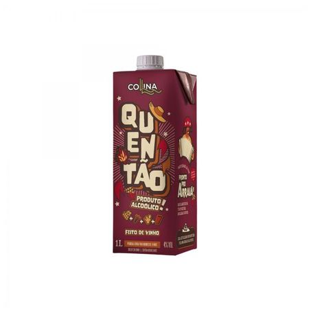 Bebida Quentão Collina de Vinho Tinto Tp 1L