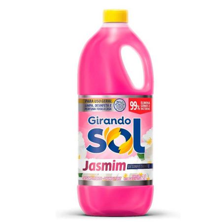 Desinfetante girando sol jasmim 2l