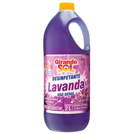 Desinfetante girando sol lavanda 2l