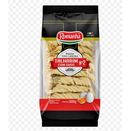 MASSA ROMANHA N2 TALHARIM CASEIRO 500G