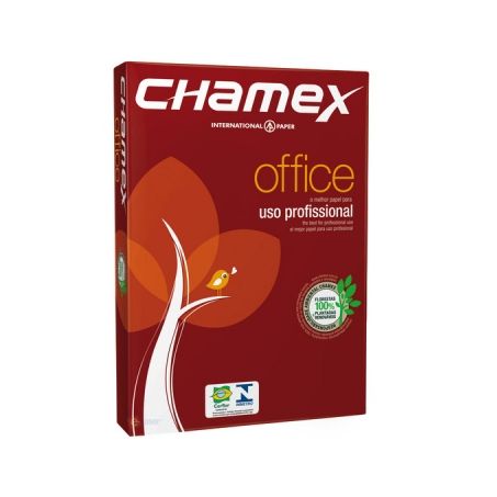 Papel sulfite a4 chamex office c/ 500 folhas