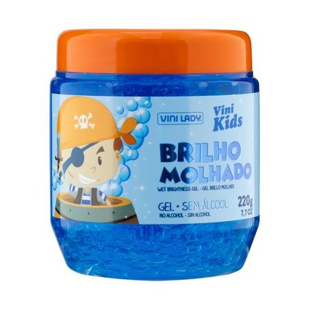 Gel vini lady kids brilho molhado 220g*
