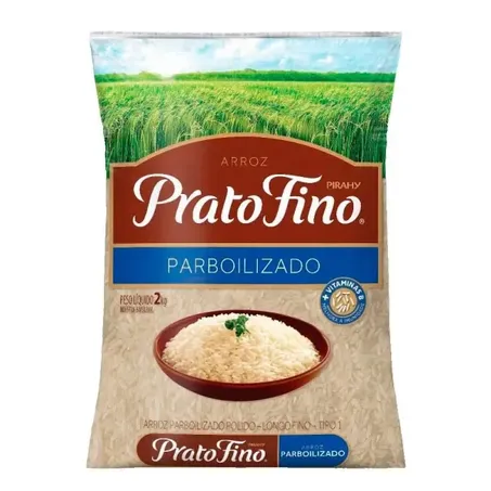 Arroz Prato Fino 2kg Tp1 Integral
