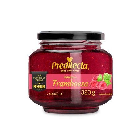 GELEIA PREDILECTA PREMIUM 320G FRAMBOESA